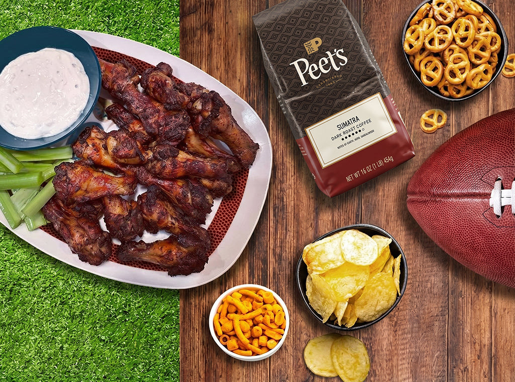 KICK OFF GAME DAY WITH COFFEE-INFUSED PARTY SNACKS