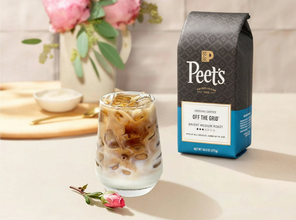 Iced Off the Grid Strawberry Rose Latte Recipe
