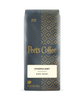 October 24 Lto Coffee beans from Peet's coffee Ethiopia duet in a silver bag