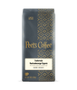 Peet's Coffee Guatemala Huehuetenango Organic coffee package on a black background