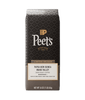 Peet's coffee bag with detailed branding and product information on a white background