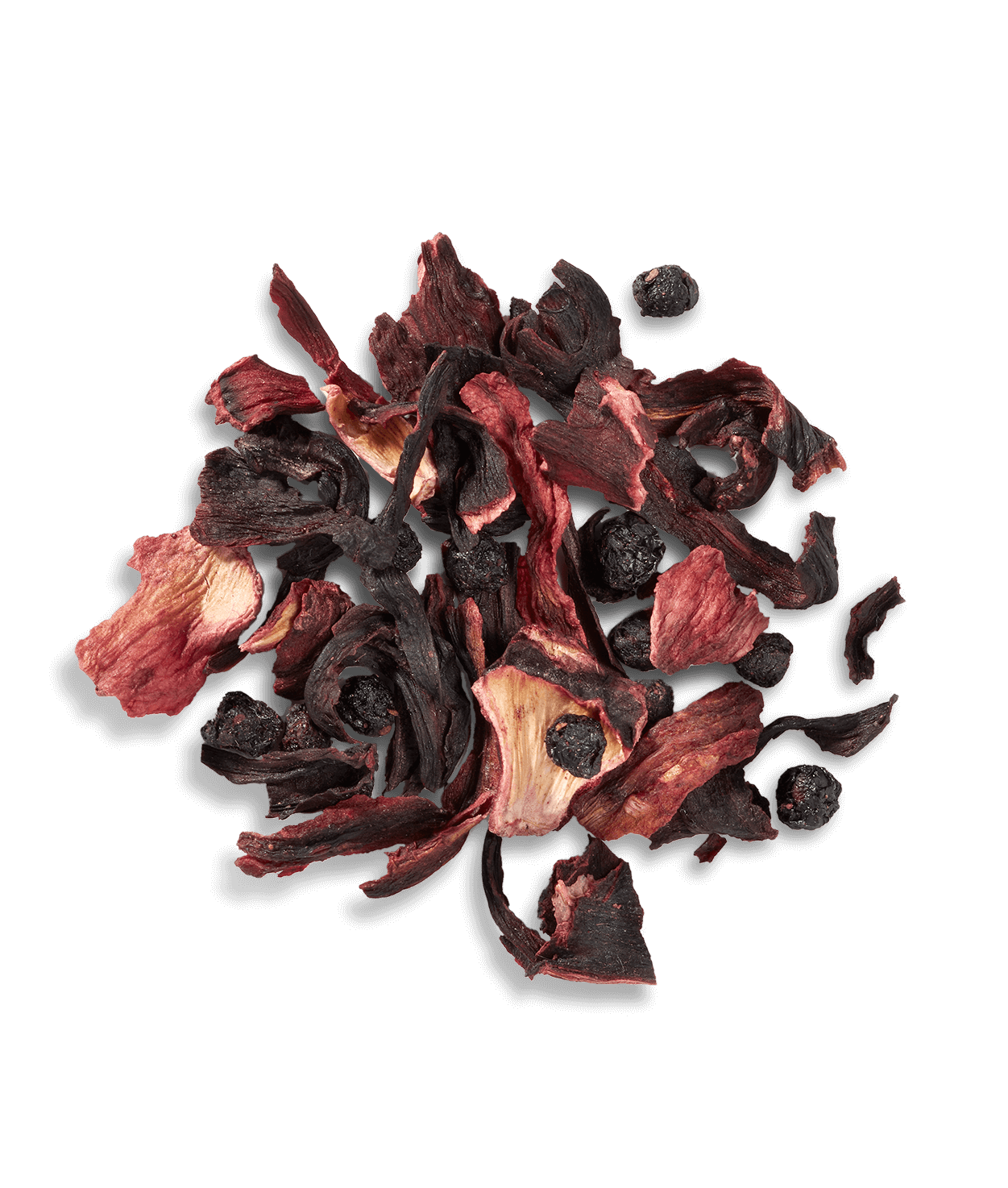 Mighty Leaf Wild berry hibiscus  tea - loose leaf tea detail